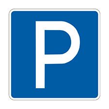 Programm für einen Parkplatz